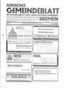 00000167.jpg; 89/123; Jüdisches Gemeindeblatt. Mitteilungsblatt der Israelitischen Gemeinde Bremen; Zeitschrift