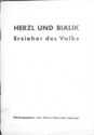 00000705.jpg; 91/183; Herzl und Bialik. Erzieher des Volks; Broschüre