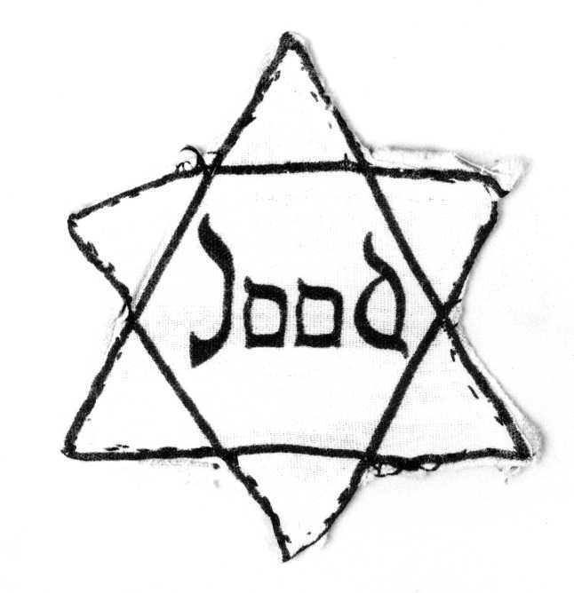 00000745.jpg; 91/216; Judenstern (niederländisch); Aufnäher
