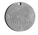 00000770.jpg; 91/244; Marke aus dem KZ Stutthoff; Marke