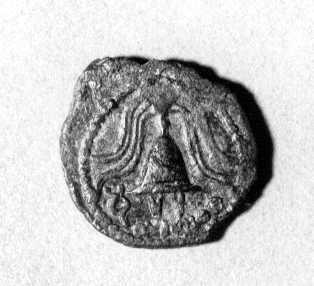 00000781.jpg; 91/249; Bronzemünze des Herodes Archelaos; Münze
