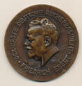 2016_3-VS.jpg; 2016/003; Medaille zur Erinnerung an Friedrich Ebert; Medaille