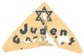 89_118.jpg; 89/118; Aufkleber "Judengeschäft"; Aufkleber