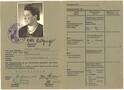 90_088.jpg; 90/088; Sonderausweis Amalie Stutzinger; Ausweis